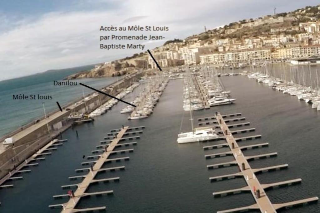 Hotel Nuitee A Bord De Danilou Un Voilier De 9.50M Sète Exteriér fotografie